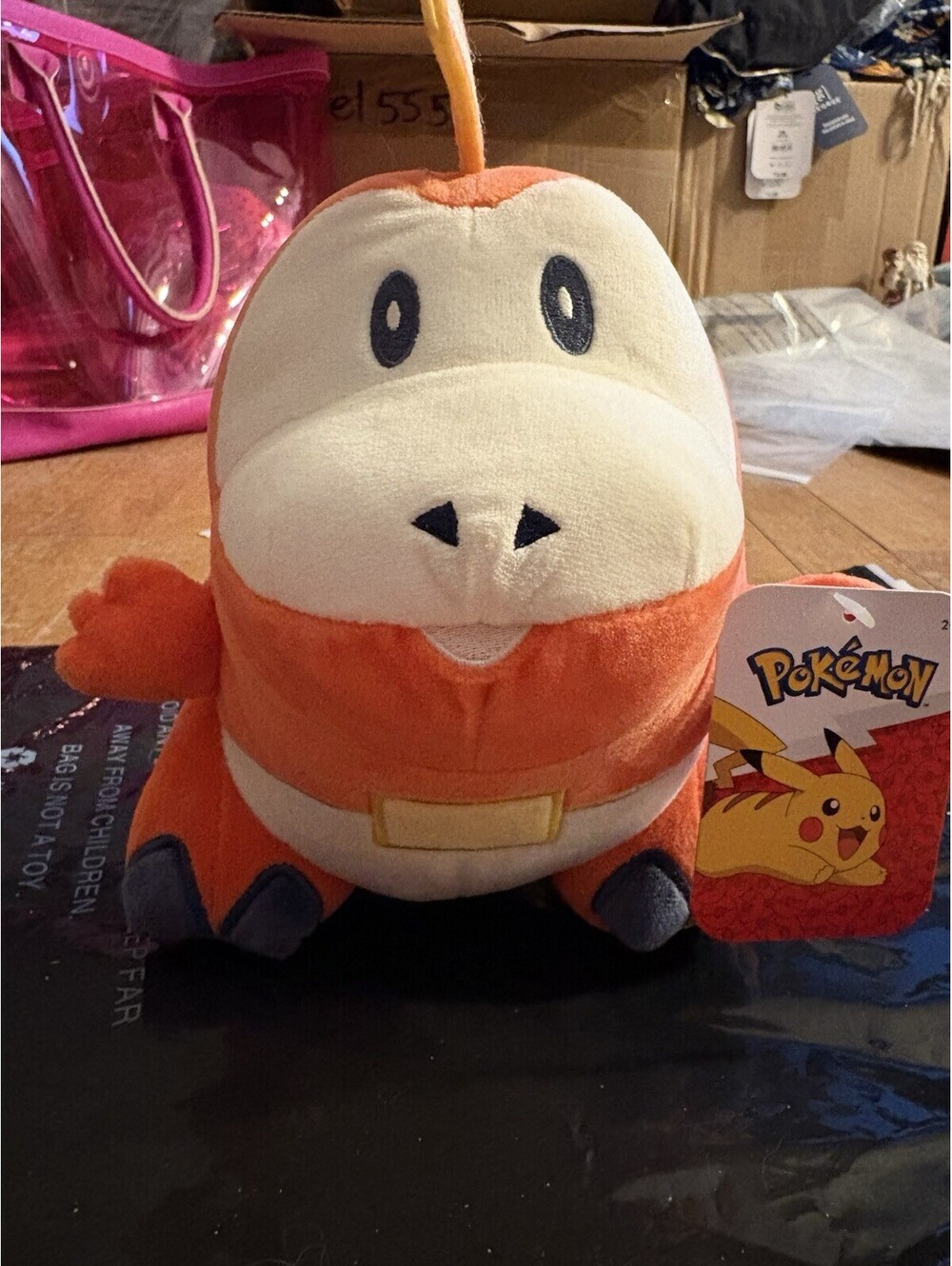 Jazwares Pokémon 10” Plush Fuecoco  2024 - Nintendo Game Freak NWT
